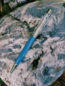 stylo bleu citrine lithothérapie à Montauban